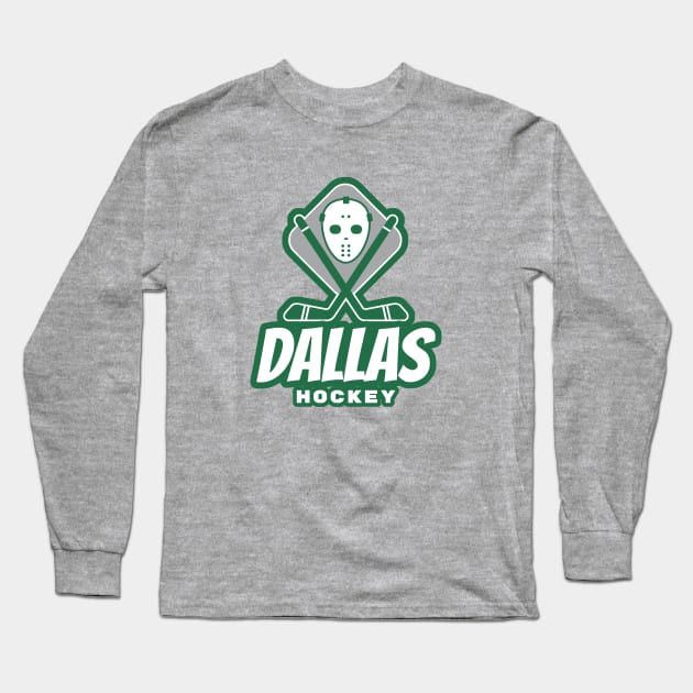 Dallas stars Hockey Long Sleeve T-Shirt by BVHstudio